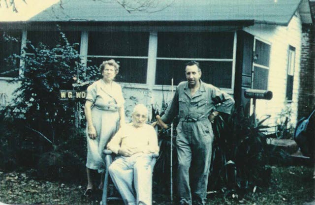 W G Wood home in Fellsmere Florida cir 1950