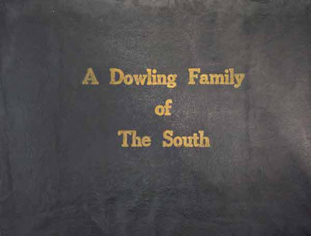 Cover of the original book A-Dowling-Family-of-the-South-cover